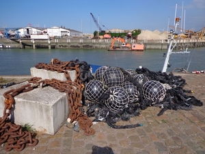 Langs de kade te voet terug naar Nieuwpoort-Bad