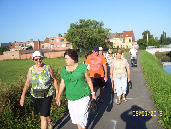 Wandeling naar Mechelen - 5 september 2013