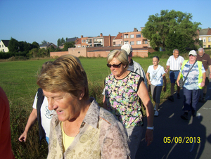 Wandeling naar Mechelen - 5 september 2013