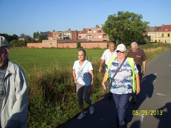 Wandeling naar Mechelen - 5 september 2013