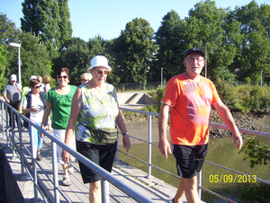 Wandeling naar Mechelen - 5 september 2013