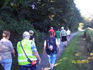 Wandeling naar Mechelen - 5 september 2013