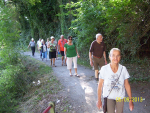 Wandeling naar Mechelen - 5 september 2013