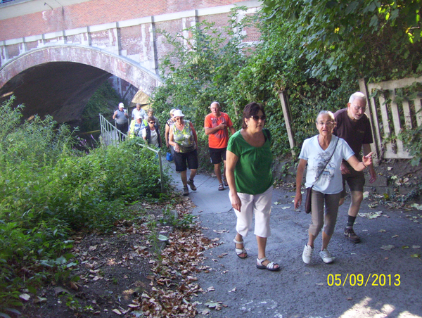 Wandeling naar Mechelen - 5 september 2013