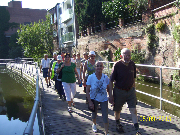 Wandeling naar Mechelen - 5 september 2013