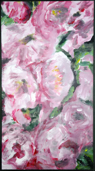 Rozen Acryl schilderij