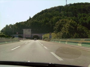 De eerste tunnel in Zwitserland