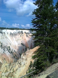 Canyon in Yellowstone