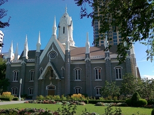 Tempel square, domein van de Mormonen