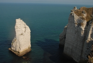 Etretat, krijtrotsen