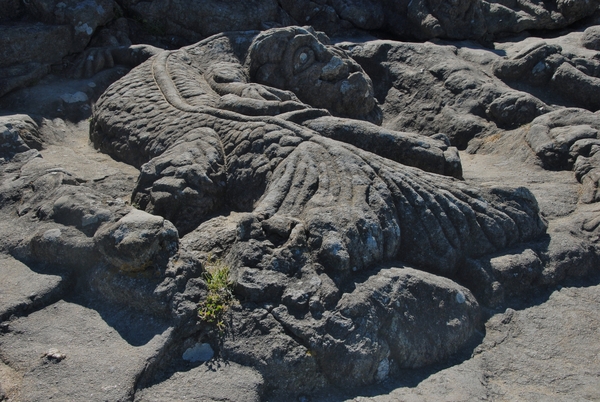 Rothneuf,  door priester gedurende 25 j uitgehouwen