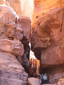 1c Wadi Rum woestijn _17 kloof