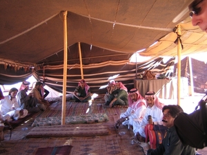 1c Wadi Rum woestijn _Bedoeinen tentenkamp 4