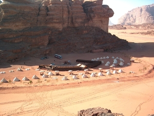 1c Wadi Rum woestijn _Bedoeinen tentenkamp