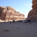 1c Wadi Rum woestijn _jeepsafari _pauze in de schaduw