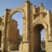 2b Jerash _triomfboog van Hadrianus