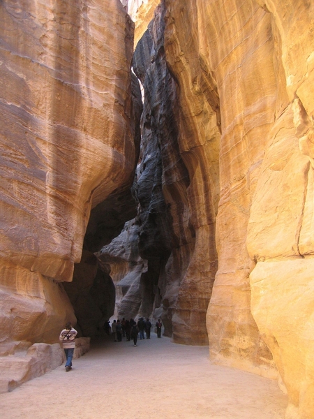 4  Petra  _de Siq,  toegangskloof 12