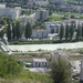 Smeltwater van de Aletchgletsjer die naar de Rhone vloeit.