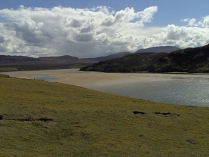 Kyle of Durness bij laag tij