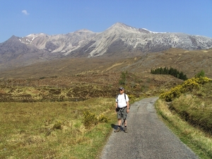 Wandeling rond Loch Clair en Loch Coulin