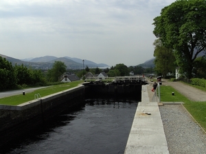 Neptune's Staircase op het Caledonian Canal