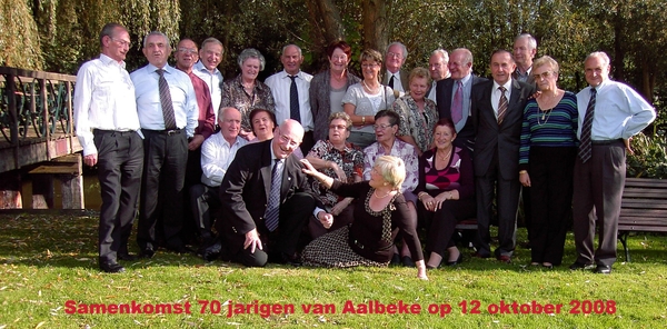 70 jarigen 2008