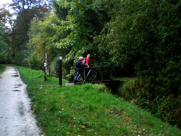 wandeling doorheen