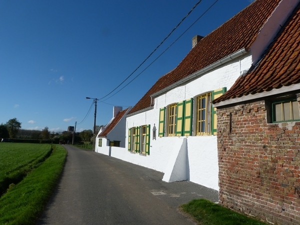 160-Oude Oosthof met Mariakapelletje-Oostkerke