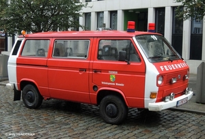 VW ex.'FUEURWEHR WINNWEILER'  - B_1-FMZ-614 PAARDEMARKT 20140628