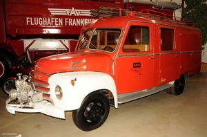 BRANDWEERAUTO 'WERKFUERWEHR BASF' SPEYER Museum 20160820