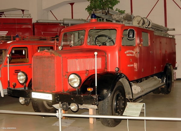 BRANDWEERAUTO 'WERKFUERWEHR MARTINI & CIE AUDSBURG' SPEYER Museum