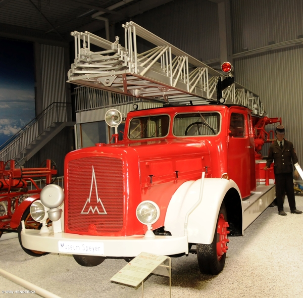 LADDERWAGEN 'MAGIRUS' SPEYER Museum 20160820 (1)