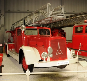 LADDERWAGEN 'MAGIRUS' SPEYER Museum 20160820 (2)