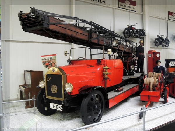 BENZ  Autoladder - SINSHEIM Museum 20160821 (2)