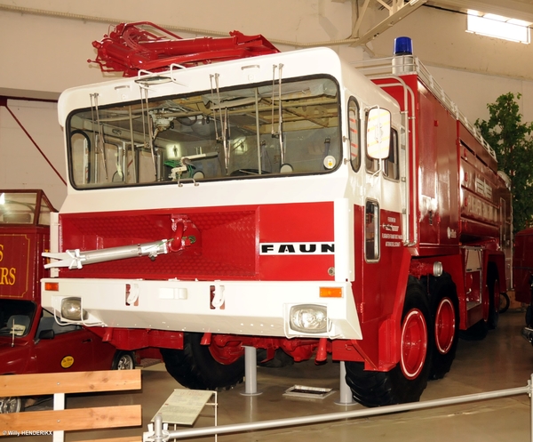 BRANDWEERAUTO 'FAUN - FLUGHAFEN FRANKFURT MAIN' SPEYER Museum 201