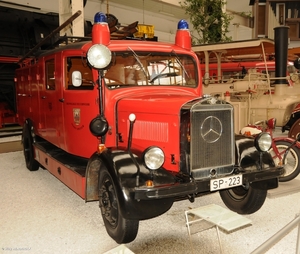 BRANDWEERAUTO 'MERCEDES - SPEYER' SPEYER Museum 20160820 (2)