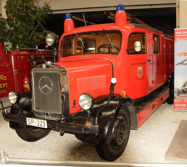 BRANDWEERAUTO 'MERCEDES' SPEYER Museum 20160820 (1)