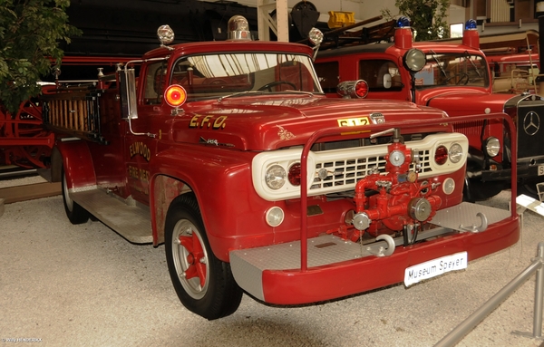 BRANDWEERAUTO 'SEAGRAVE - SINKING SPRING PA' SPEYER Museum 201608