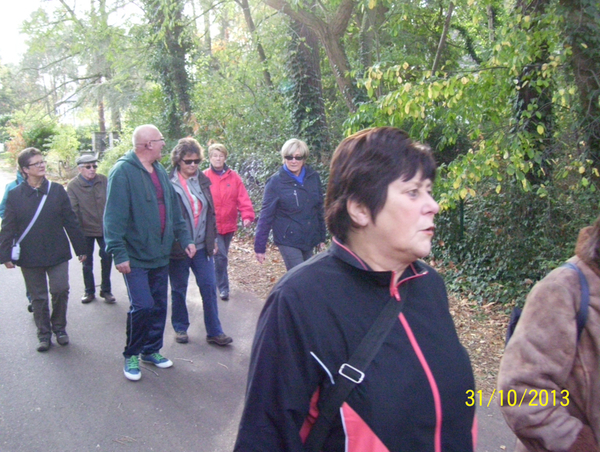 Wandeling in Rijmenam - 31 oktober 2013