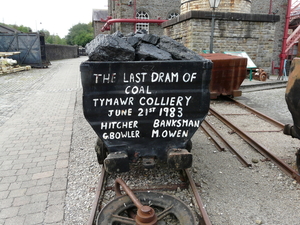Zuid-Wales 2011-de allerlaatste wagon met kolen