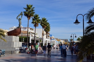 541 Màlaga - wandeling naarTorremolinos centrum  3.11.2013