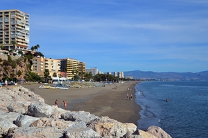 557 Màlaga - wandeling naarTorremolinos centrum  3.11.2013