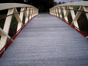Stevige fietsbrug
