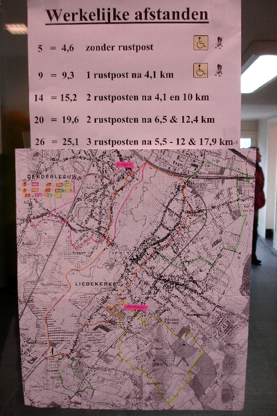wandeling Denderleeuw marche ardennenwandelaar
