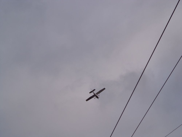 Luchtdopen in het naburige Bissegem