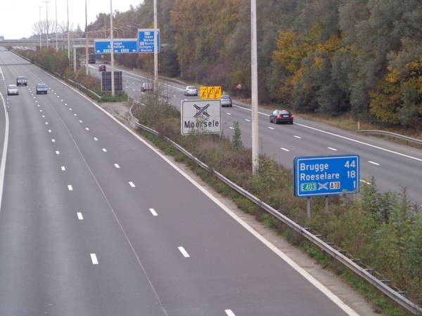 Zicht op de A17