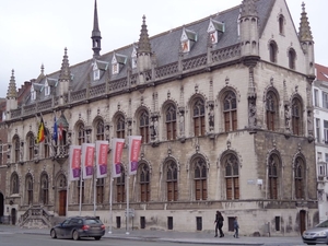 16e eeuwse stadhuis in laatgotische renaissancestijl