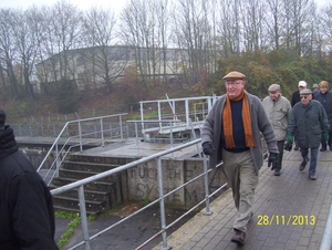 Wandeling naar Mechelse Kruidtuin - 28 november 2013