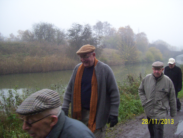 Wandeling naar Mechelse Kruidtuin - 28 november 2013