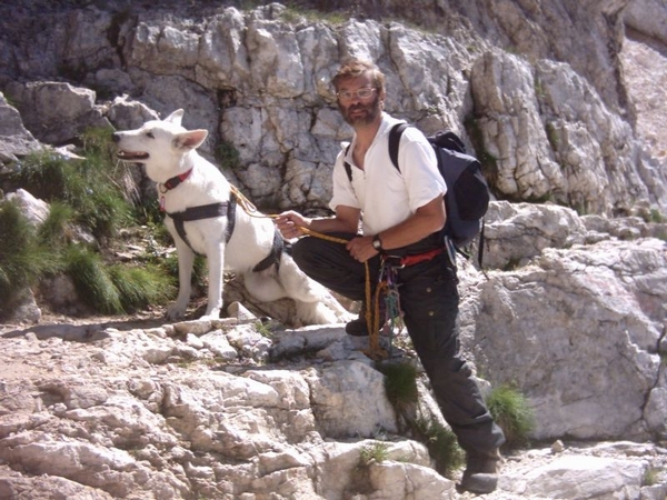 20040823 Triglav Jo+Ora 021 Tominsek-Weg naar Triglavhut§